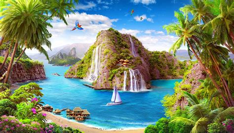 HD Paradise Wallpapers - Top Free HD Paradise Backgrounds - WallpaperAccess