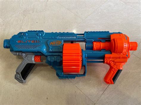 Nerf gun Elite 2.0 Shockwave, Hobbies & Toys, Toys & Games on Carousell