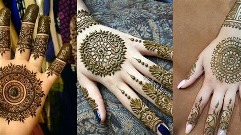 Try these 5 Gol Tikki Mehndi patterns to improve the appearance of your mehndi