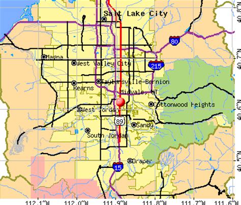 Midvale, Utah (UT 84070, 84107) profile: population, maps, real estate, averages, homes ...