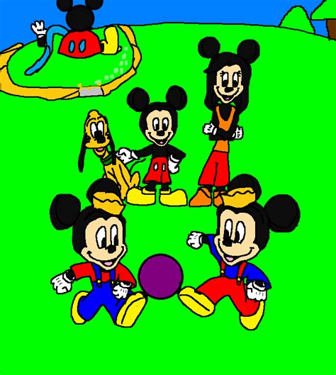 Mickey Mouse, and Pluto Clubhouse with Amelia Morty and Ferdie'.png - Walt Disney Characters Fan ...