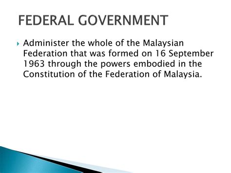 PPT - Malaysia’s System and Structure of Government PowerPoint ...