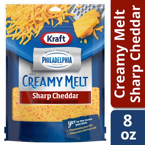 Kraft Shredded Cheddar Cheese Nutrition Label - Bios Pics