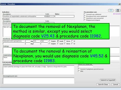 PPT - NEXTGEN GENERIC PROCEDURE TEMPLATE NEXPLANON INSERTION/REMOVAL DEMONSTRATION PowerPoint ...