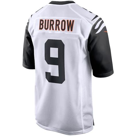 Joe Burrow Cincinnati Bengals Alternate 2 Game Player Jersey - White