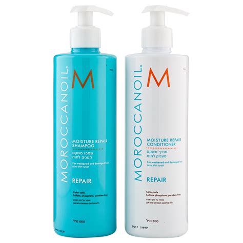 Moroccanoil Moisture Repair Shampoo & Conditioner 16.9 oz - Walmart.com ...