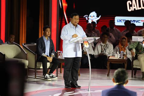 Dalam Debat Capres 2024, Prabowo Tegaskan Fungsi Utama Negara ...