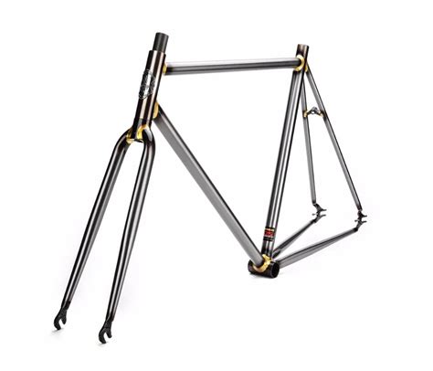 fixed gear Bike frame 4130 Chrome molybdenum steel Copper plated frame ...