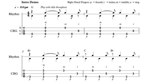 Seasick Steve Guitar - 3 String Fingerstyle Tutorial TAB - Cigar Box ...