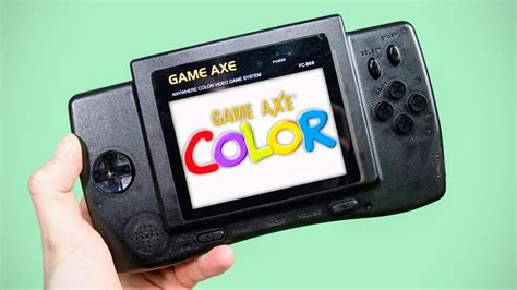 The 'Nintendo' GameAxe Color - YouTube