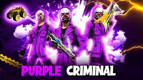 Purple Criminal Is Back!😱 OP Gameplay | Light Fest | Garena Free Fire - YouTube