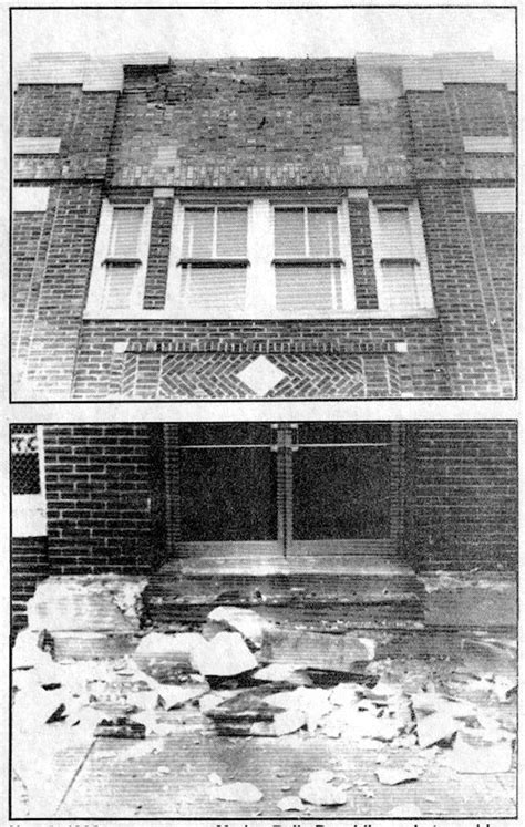 1968 Earthquake Causes Damage in Marion, Illinois | Marion Illinois History Preservation