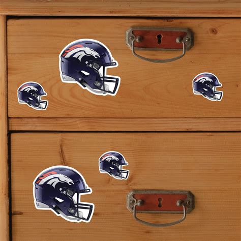 Denver Broncos: 2022 Helmet Minis - Officially Licensed NFL Removable ...