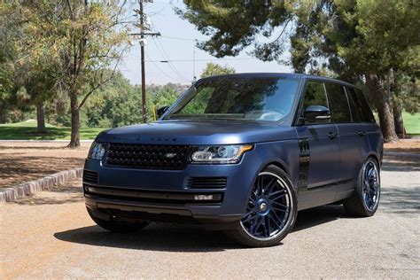 Dark Blue Range Rover Offers Plenty of Luxury and Features | Range ...