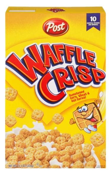 Post Waffle Crisp Sweetened Multi-Grain Cereal | Hy-Vee Aisles Online Grocery Shopping