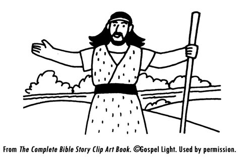 John The Baptist Coloring Pages For Kids - Coloring Home