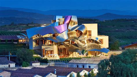 A work of art shining in Elciego | Hotel Marqués de Riscal Elciego Frank Gehry, Bilbao, Hotels ...