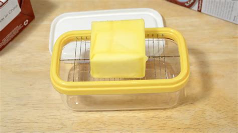 Easy Cutting Plastic Butter Dish With Sealed Lid Review - YouTube