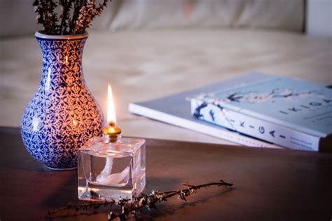 Refillable Glass Oil Candle (high quality) - Tealight Candle