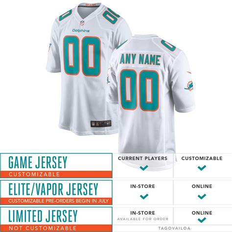 Jerseys | Miami Dolphins - dolphins.com