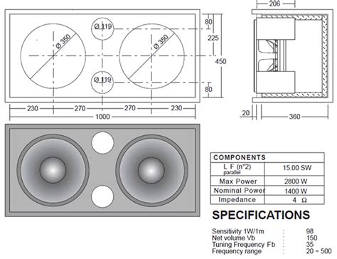 Eminence speaker cabinet plans ~ Easy project