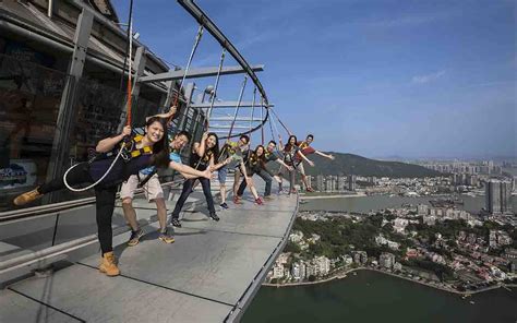 Discover the world's highest bungee jump in Macau China