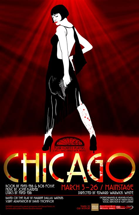 Chicago The Musical Poster