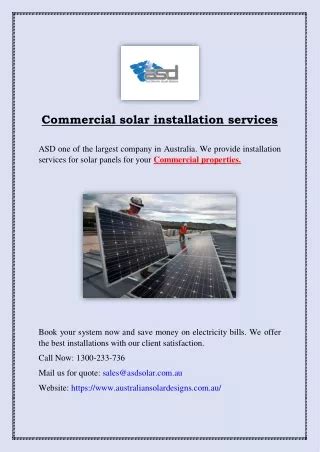 PPT - Solar Installation Services Tips PowerPoint Presentation, free ...