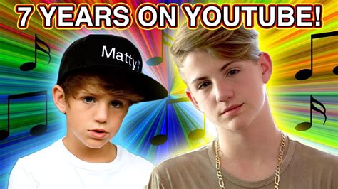 7 YEARS ON YOUTUBE!!! MattyBRaps Q&A | Youtube, Mattyb, Seven years old