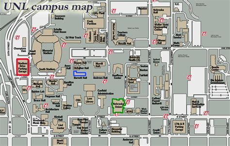 Unl Campus Map - CYNDIIMENNA