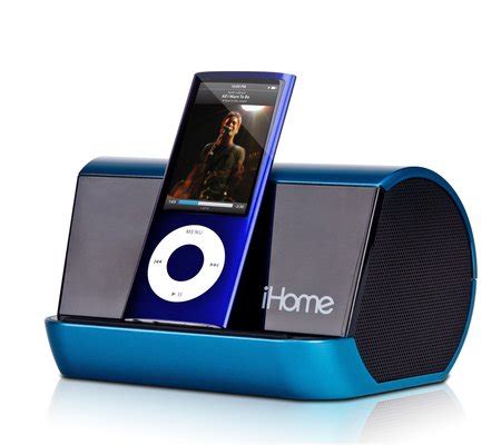 iHome iHM10 Portable MP3 Player Stereo Speaker System