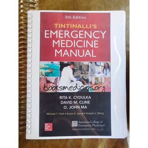 Tintinalli's Emergency Medicine Manual 8th Edition | Shopee Philippines