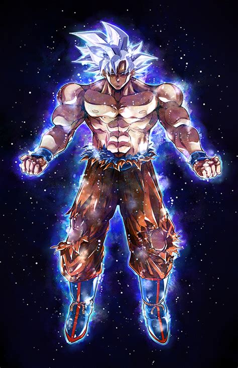 Goku Mastered Ultra Instinct Poster - l3reezer