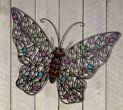 Top 15 of Large Metal Butterfly Wall Art