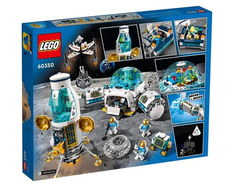 LEGO Set 60350-1 Lunar Research Base (2022 City) | Rebrickable - Build with LEGO