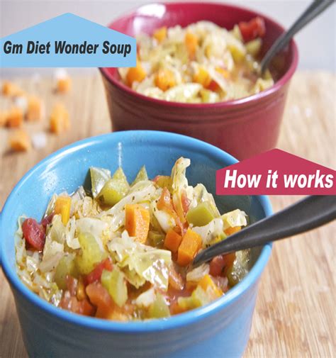 Gm Diet Wonder Soup – How it works - Healthy Sheet