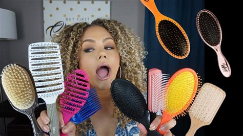 FAVORITE / MUST-HAVE BRUSHES FOR CURLY HAIR - YouTube