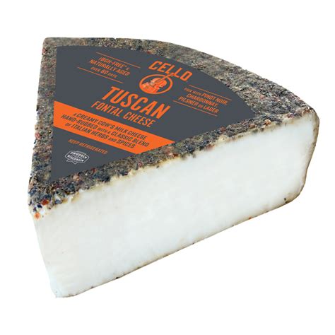 Try Our Rubbed Fontal Cheese | Tuscan Wedge | Cello Cheese