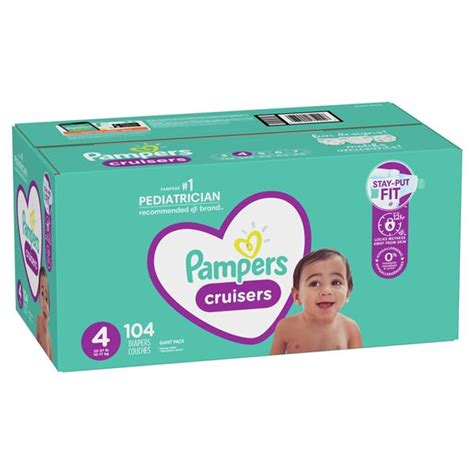 Pampers Cruisers Diapers Size 4 | Hy-Vee Aisles Online Grocery Shopping