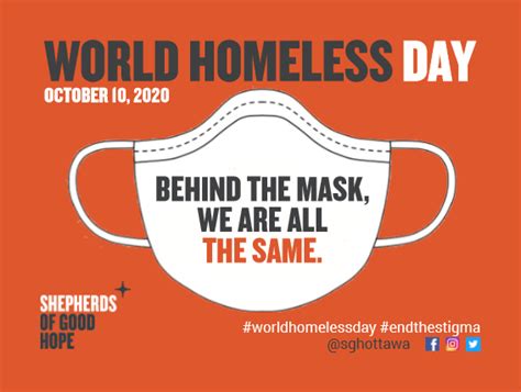 World Homeless Day | Shepherds of Good Hope