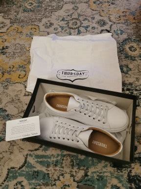 Thursday Boots Sneakers Review: White Leather Premier Low Top - The ...