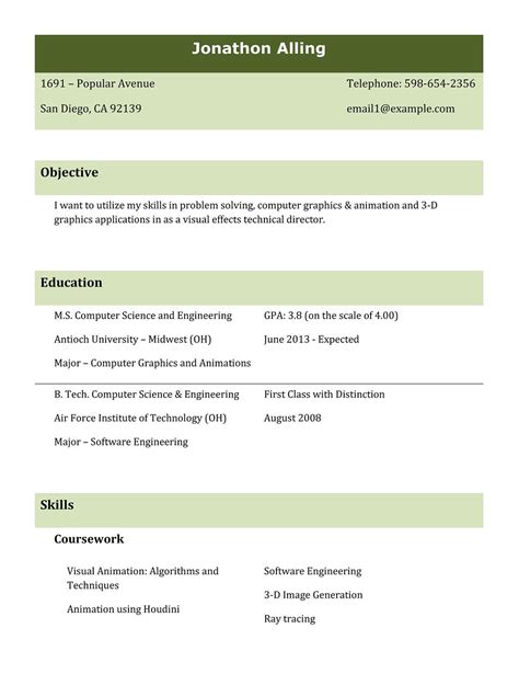 9 best free resume templates download for freshers | Best Professional Resume Templates