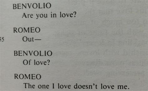 Romeo and Benvolio in 2020 | Unrequited love quotes, Quotes, Romeo and juliet quotes