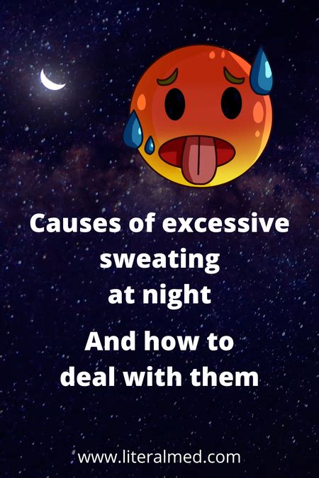 Causes of Excessive Sweating at Night and How to Deal With Them | Excessive sweating at night ...