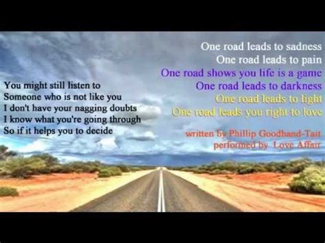 Love Affair - One Road (+ lyrics 1969) Chords - Chordify