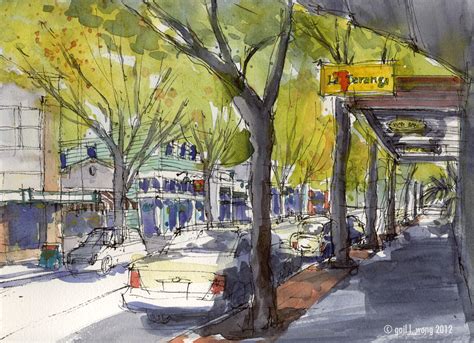 Urban Sketchers Seattle: One Last sketch from Columbia City