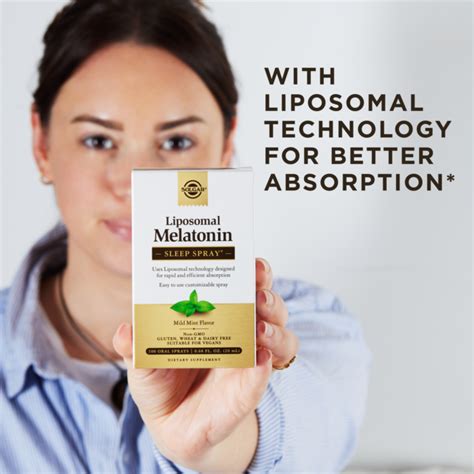 Liposomal Melatonin Sleep Spray - Sleep Support - Solgar