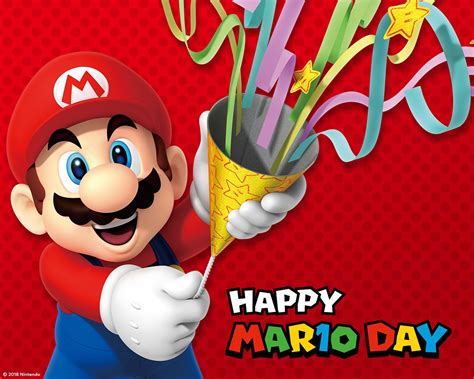 File:Mario Day Desktop Wallpaper.jpg - Super Mario Wiki, the Mario encyclopedia