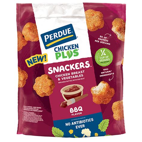 PERDUE® CHICKEN PLUS® Gluten Free Chicken Breast & Vegetable Tenders ...