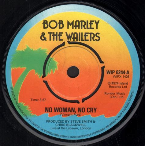 Bob Marley No woman no cry (Vinyl Records, LP, CD) on CDandLP